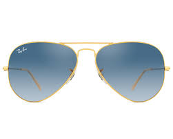 Óculos de Sol RAY BAN Aviador Gradiente Azul Degradê RB3025L 001-3F58 - oticasvitoria