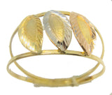 Anel Aro Duplo Tricolor Ouro 18K - 70019148 - oticasvitoria