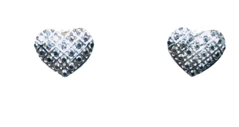 Brinco Coraçao Diamantado Ouro 18K - 70021561 - oticasvitoria