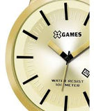 Relógio X-GAMES Masculino Dourado XMGS1007 C2KX - oticasvitoria