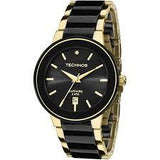 Relógio TECHNOS Feminino Ceramic/Saphire 2115KRS/4P - oticasvitoria