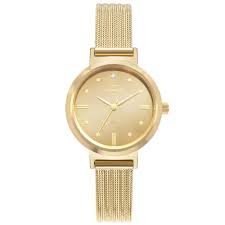 Relógio TECHNOS Feminino Elegance Dourado 2036MLR/4D