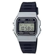Relógio CASIO Digital Vintage F-91WM-7ADF - oticasvitoria