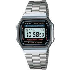 Relógio CASIO Vintage A168WA-1WDF - oticasvitoria