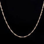 Corrente Feminina Singapura 50cm 2,30gr Ouro 18K - 00081078 - oticasvitoria