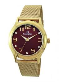 Relógio Champion Feminino Dourado CN29007I