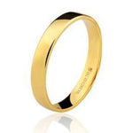 Aliança Lisa Reta 3,8mm Ouro 18K - VJ0314  (Unitário)