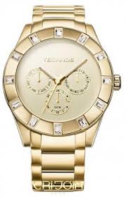 Relógio TECHNOS Feminino Elegance Swarovski 6P29AGP/4X