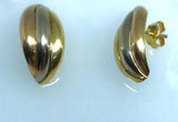 Brinco Tricolor Polido Ouro 18K - 70022704 - oticasvitoria