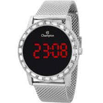 Relógio CHAMPION Digital Led Prata CH40160T - oticasvitoria