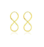 Brinco Argola Infinito Ouro 18K - 70032253 - oticasvitoria