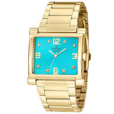 Relógio Champion Feminino Elegance Dourado CN26939F - oticasvitoria