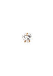 Pingente Ponto de Luz Coração Zirconia Ouro 18K - VJPI124-Z