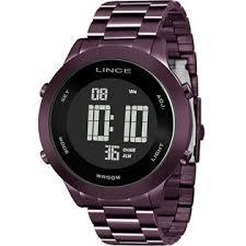 Relógio Lince Feminino Digital Roxo SDPH083L PXUX - oticasvitoria