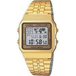 Relógio CASIO Digital Vintage A500WGA-9DF - oticasvitoria