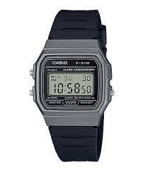 Relógio CASIO Digital Vintage F-91WM-1BDF - oticasvitoria