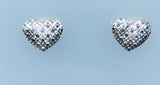 Brinco Coraçao Diamantado Ouro 18K - 70021561 - oticasvitoria