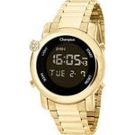 Relógio CHAMPION Digital Dourado CH48126H - oticasvitoria