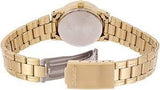 Relógio CASIO Feminino LTP-V002G-1BUDF - oticasvitoria