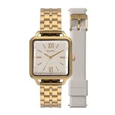 Relógio EURO Digital Sporty Square Dourado EU2036YPG/T4B