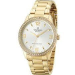 Relógio Champion Feminino Elegance Dourado CN27269H - oticasvitoria