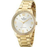 Relógio Champion Feminino Elegance Dourado CN27269H - oticasvitoria