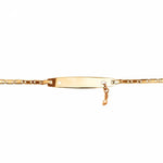 Pulseira Chapinha Figuinha Infantil 18K - VJPU408 - oticasvitoria
